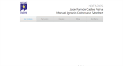 Desktop Screenshot of castrocotorruelo.com